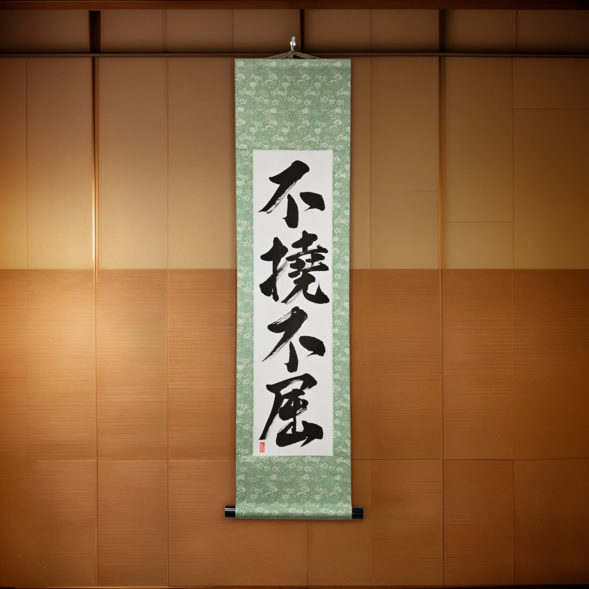 Unerschütterlicher Wille — 不撓不屈 (Futō Fukutsu)
