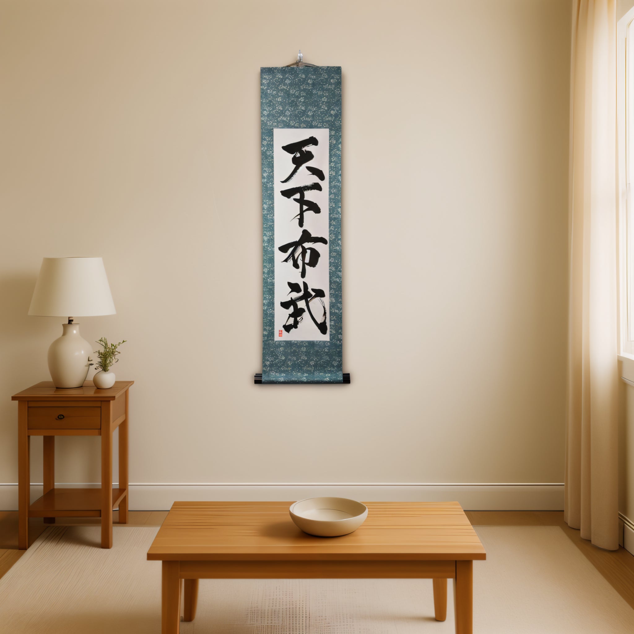 Sagesse et force pour unifier le Japon - 天下布武 (Tenka Fubu) par Kumagon
